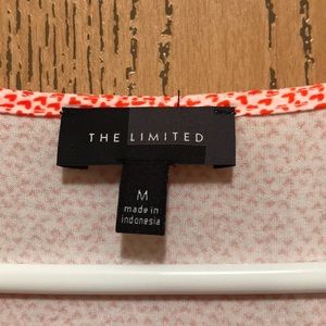 The Limited Tops - The Limited coral t-shirt blouse with heart detail The Limited Tops - The Limited coral t-shirt blouse with heart detail